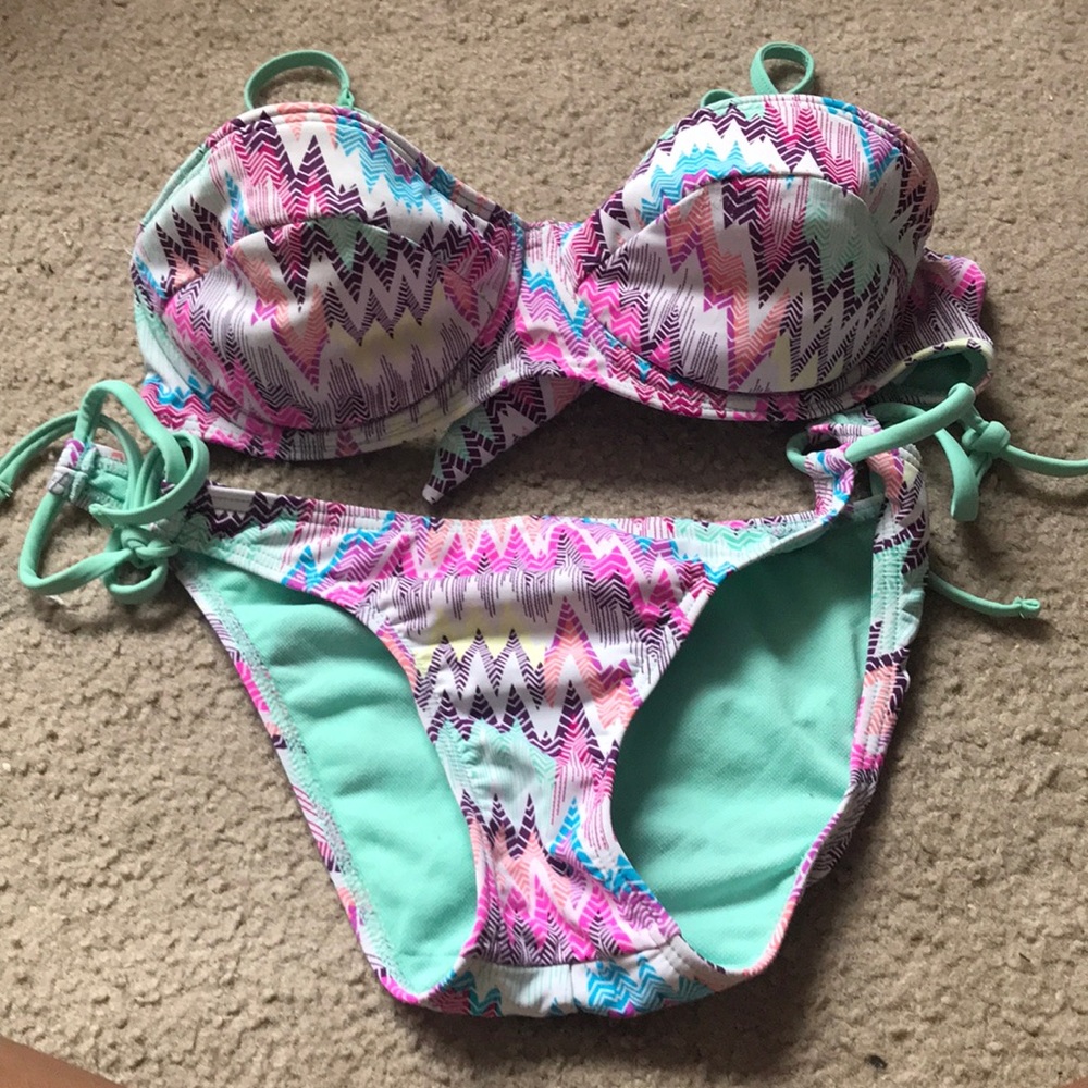 Tribal print bikini